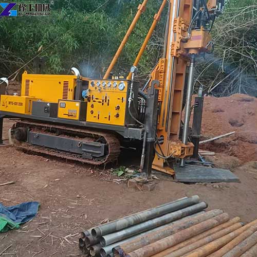 YG full hydraulic core drilling rig usage