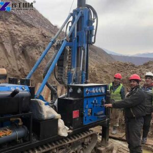 clawler full hydraulic core drilling rig for the usa