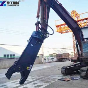 excavator eagle shear application