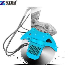 excavator rock saw attachment