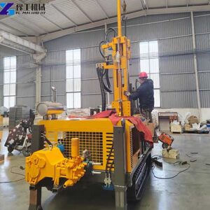 factory testing of hydraulic coring machine