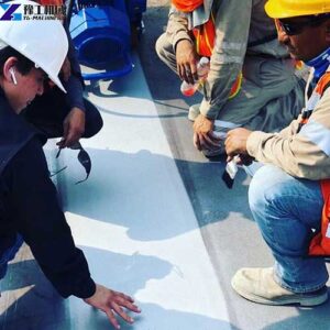 floor shot blasting machine working site