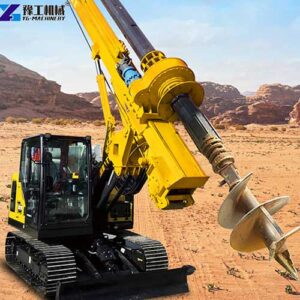 hydraulic rotary drilling rig usages