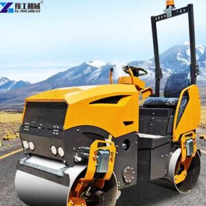 road construction roller application