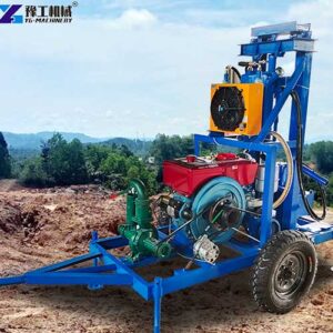 small water well drilling rig usage