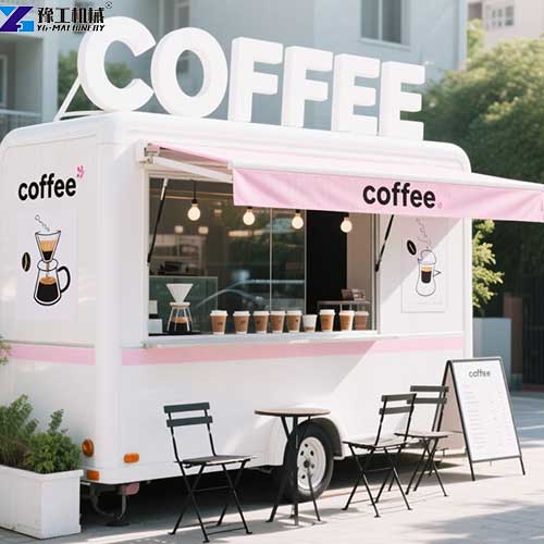 3m mobile coffee trailer for sale in the UK