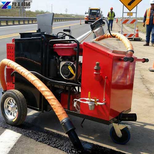 YG crack filling equipment use in Australia