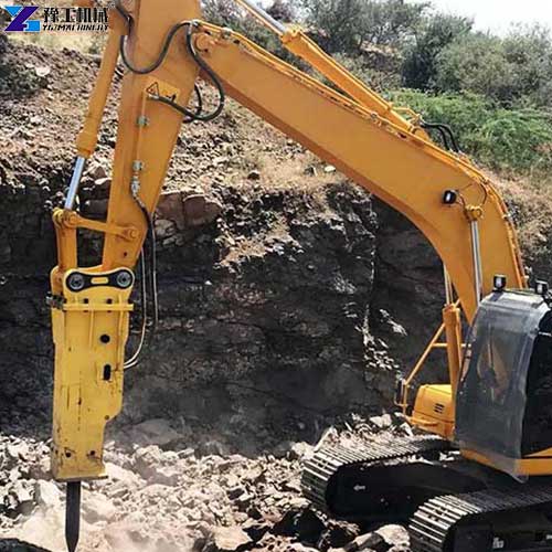 YG excavator breaker hammer use for Malaysia municipal road