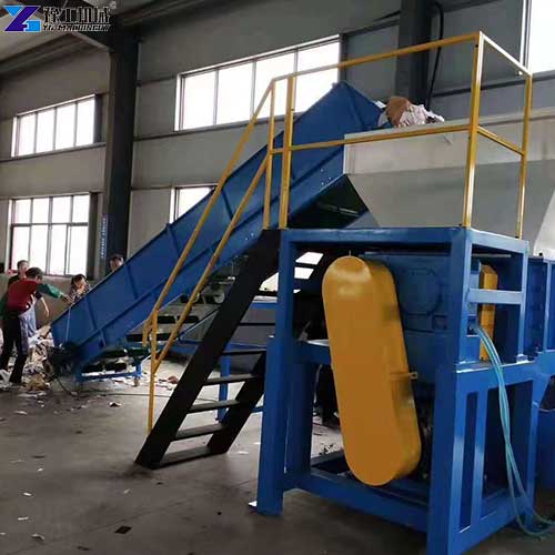 YG tyre crusher factory test
