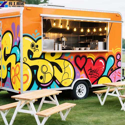bbq food trailer application