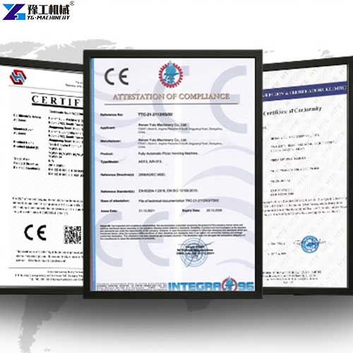 certificate of pile crusher