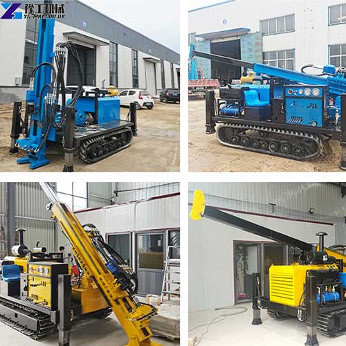 crawler full hydraulic core drilling rig models
