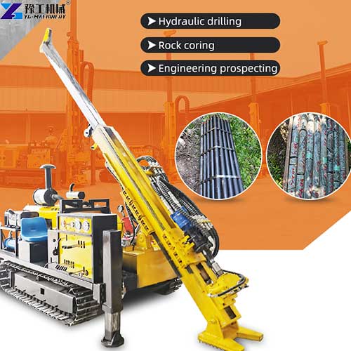 crawler full hydraulic core drilling rig