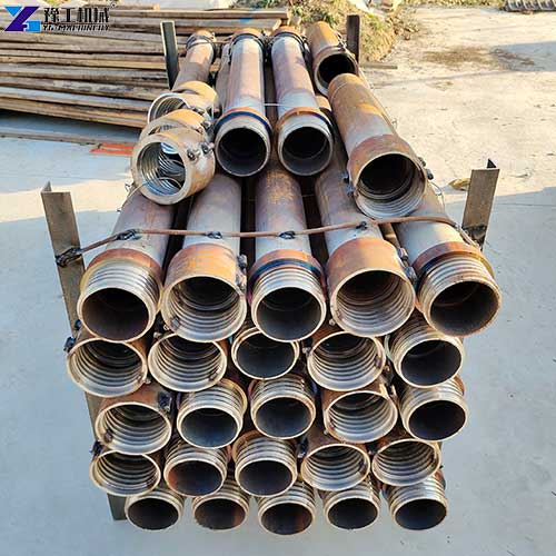 crawler small water well drilling rig pipes