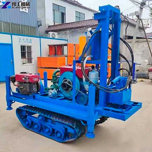 crawler small water well drilling rig sold to the UK