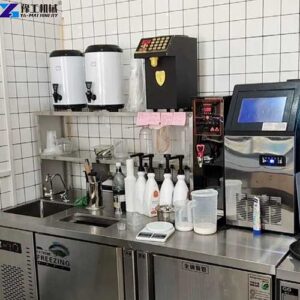 custom coffee trailer interior accessories