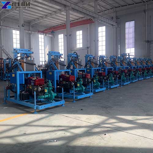 customer visit YG small water well drilling rig factory