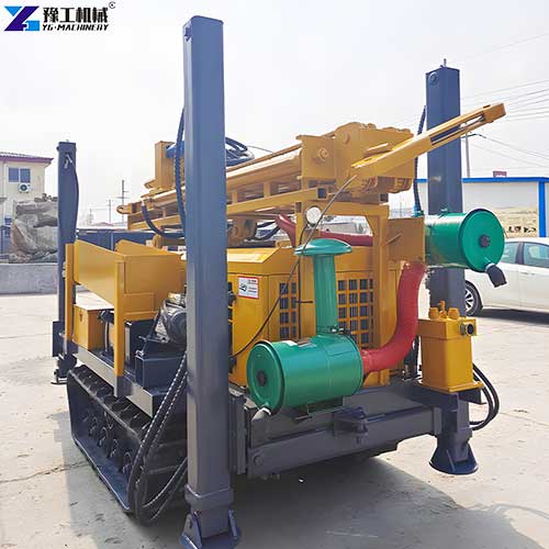 customer visit deep well drilling machine