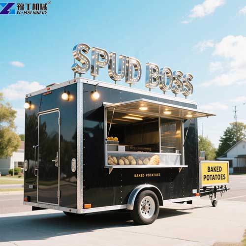 customize food kitchen trailer