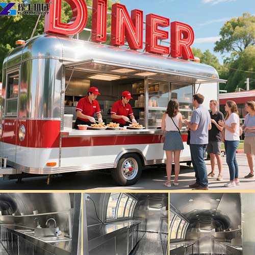 customize mobile kitchen trailer