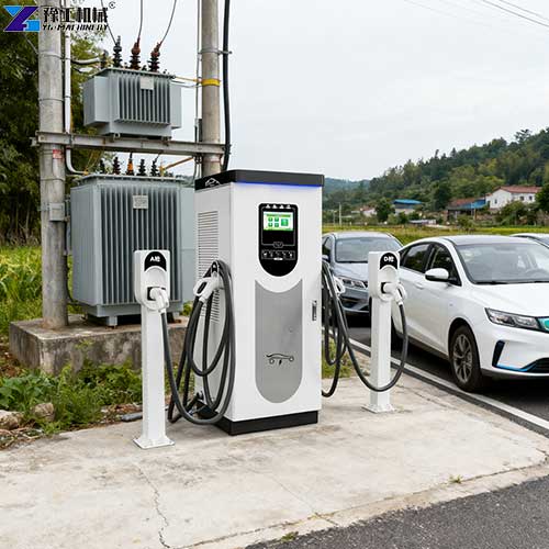 dc charging pile working site