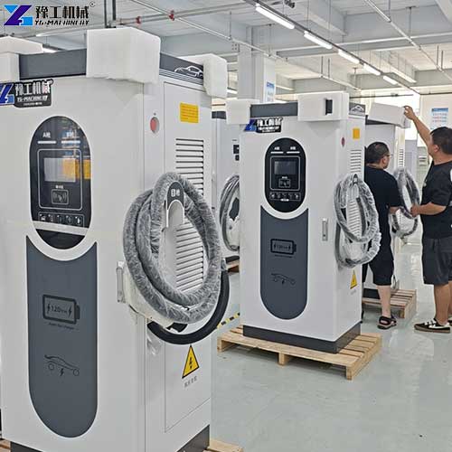 dc ev charger factory display