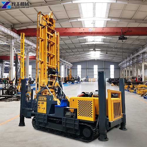 deep well drilling machine factory display