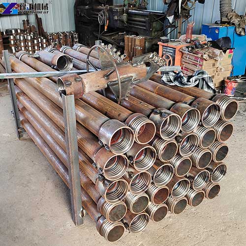 drill pipes of small well drilling machine
