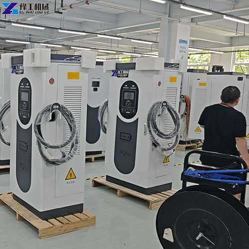 ev charging pile factory display