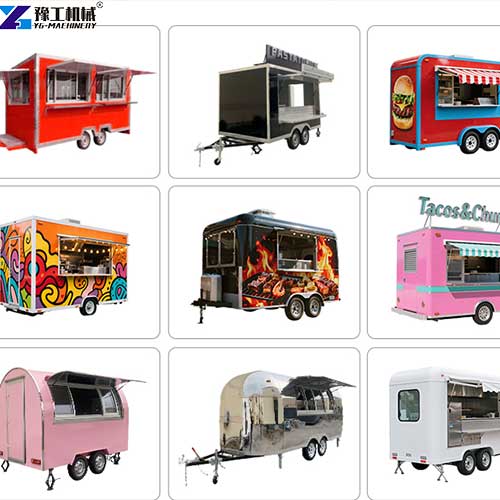 food kitchen trailer types