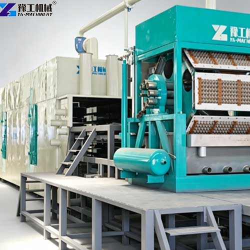 fully automatic egg tray machine display