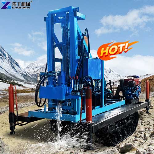 hot selling of crawler small water well drilling rig