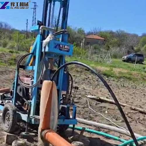 small well drilling machine usages