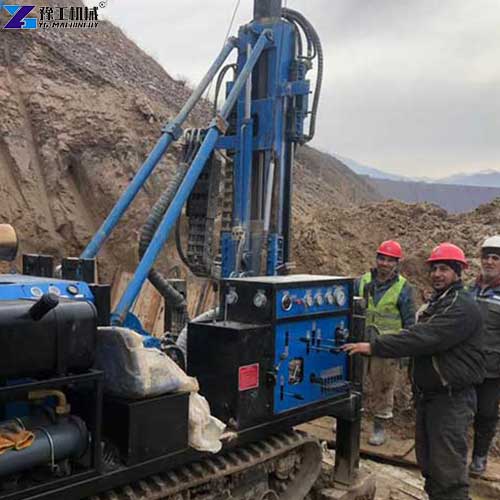 the USA customer feedback about YG full hydraulic core drilling rig