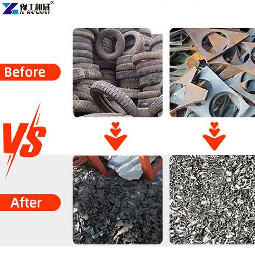 tyre crusher performance