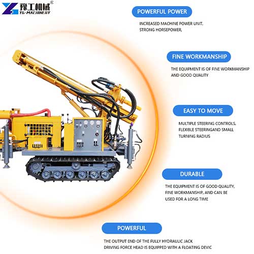 water drilling equipment features