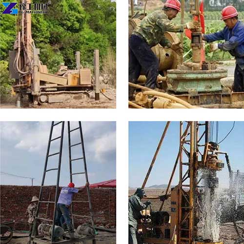 water well drilling machine applications
