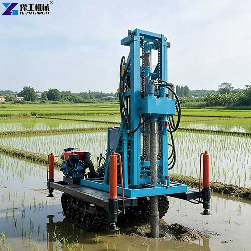 200m farm samll water well drilling rig working in Brazil