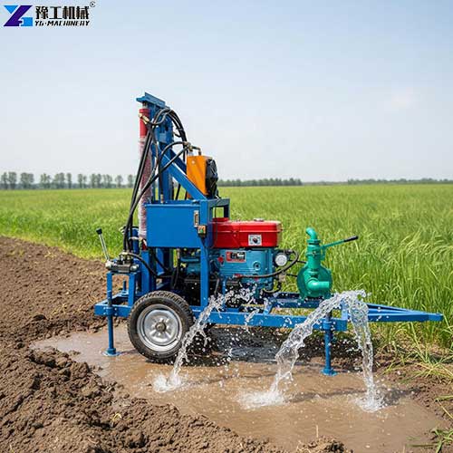 200m small water well rig use in Africa
