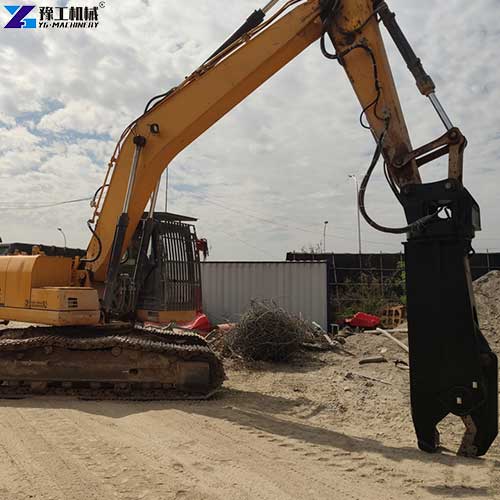 YG excavator eagle shear use in the USA