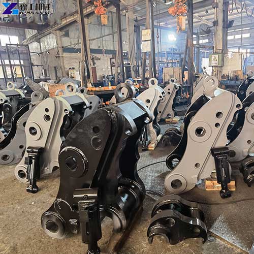 YG excavator quick attach workshop