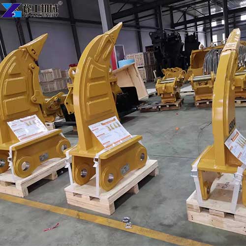 YG excavator ripper factory display