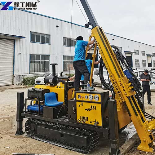 YG factory testing of full hydraulic core drilling machine