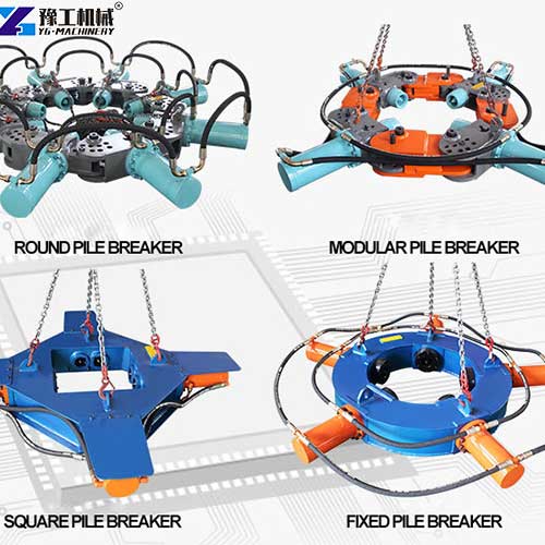 YG hydraulic pile breaker models