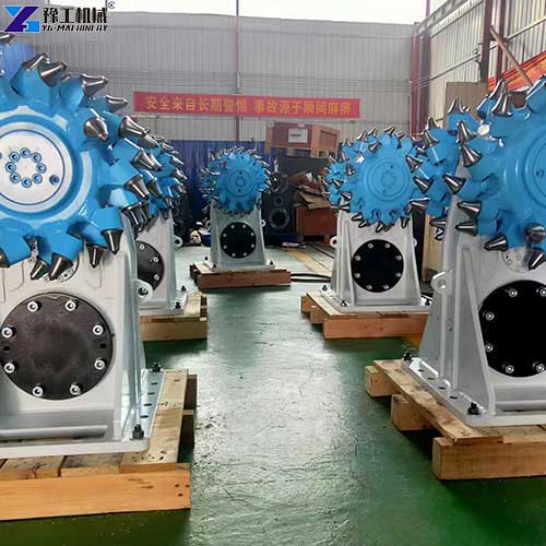 YG milling head for excavator workshop