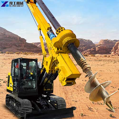YG rotary drilling equipment use in Saudi Arabia