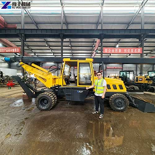YG rotary piling machine workshop