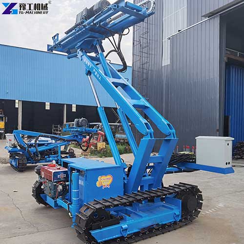 anchor drilling rig display