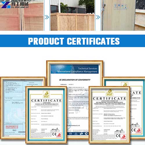 certificate of hdd drilling machine