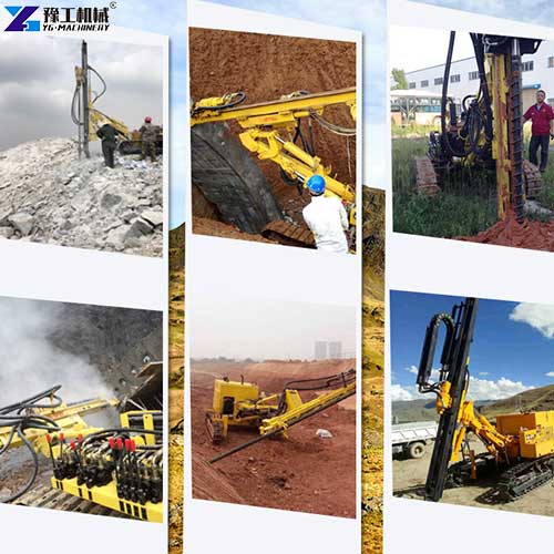 crawler dth drilling machine usages